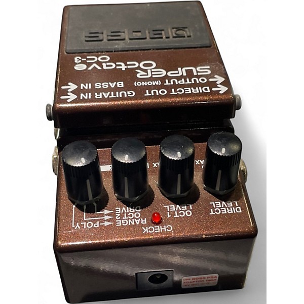 Used BOSS OC3 Super Octave Effect Pedal
