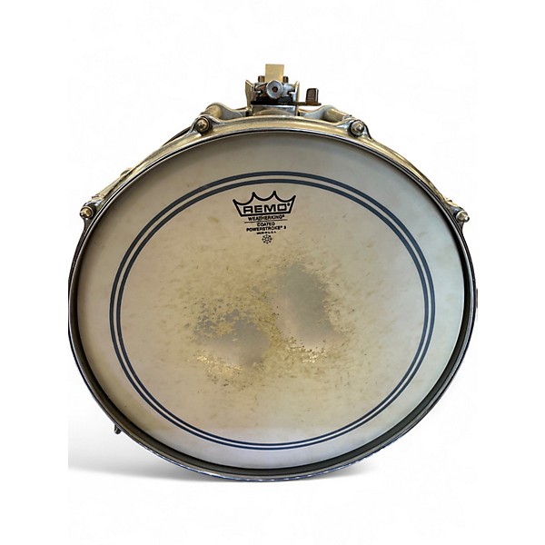 Vintage 1980s Pearl 14X8 Free Floating Snare BRASS Drum