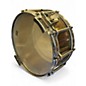 Vintage 1980s Pearl 14X8 Free Floating Snare BRASS Drum