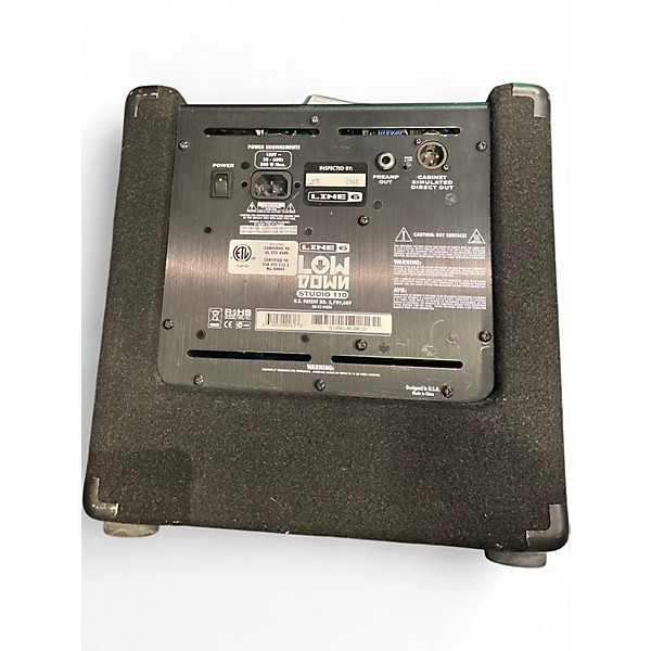 Used Line 6 LOW DOWN STUDIO 110 Bass Combo Amp