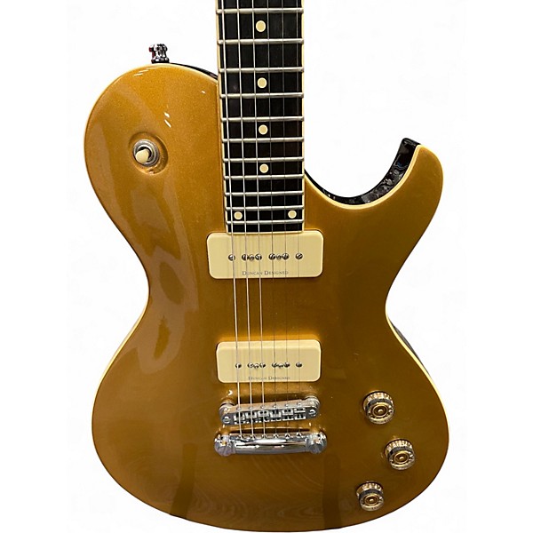 Used Schecter Guitar Research SOLO 6 LIMITED Gold Top Solid Body Electric Guitar