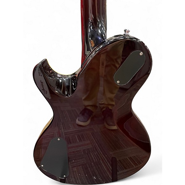 Used Schecter Guitar Research SOLO 6 LIMITED Gold Top Solid Body Electric Guitar