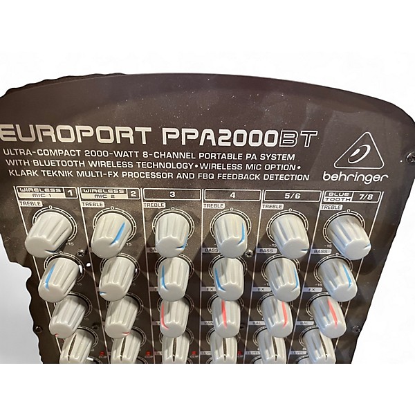 Used Behringer PPA2000BT Powered Speaker