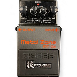 Used BOSS MT2W Metal Zone Waza Craft Effect Pedal