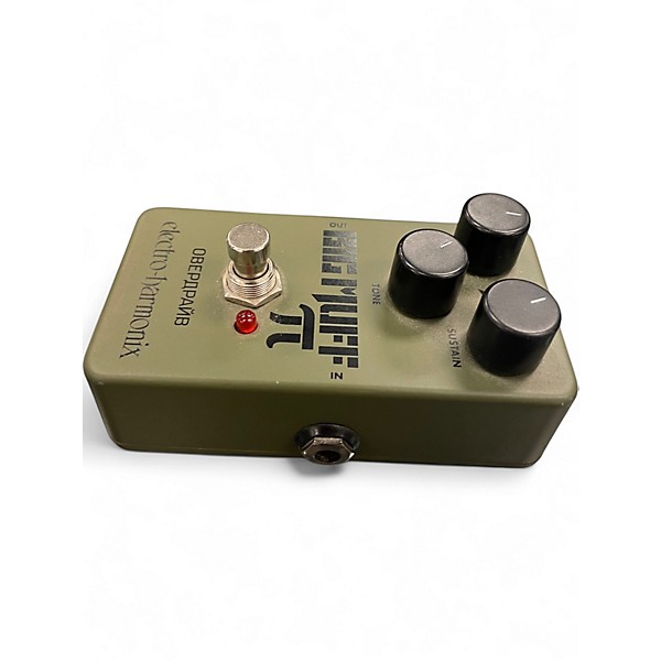 Used Electro-Harmonix Green Russian Big Muff Pi Fuzz Effect Pedal