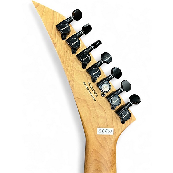 Used 2023 Jackson Pro Series Signature Dave Davidson Warrior WR7  Walnut Stain Solid Body Electric Guitar