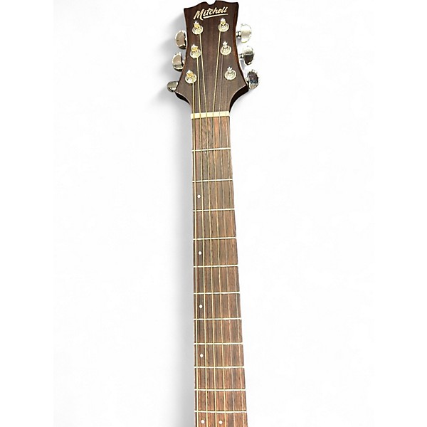 Used Mitchell t333ce Natural Acoustic Electric Guitar