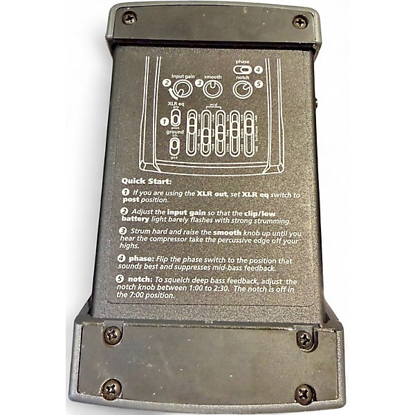 Used Fishman Pro EQ Platinum 5-Band EQ Pedal