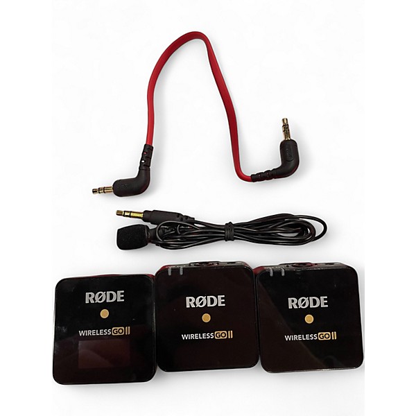 Used RODE WIRELESS GO II Lavalier Wireless System