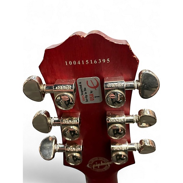 Used Epiphone Les Paul Traditional Pro CHERRY BURST Solid Body Electric Guitar