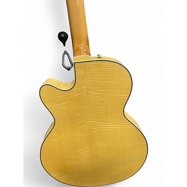 Used Epiphone Joe Pass Emperor Blonde Hollow Body Electric Guitar