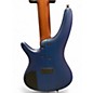 Used Ibanez SR505 5 String Blue Electric Bass Guitar