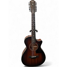 Used Taylor 362ce 12-Fret Shaded Edge Burst 12 String Acoustic Electric Guitar