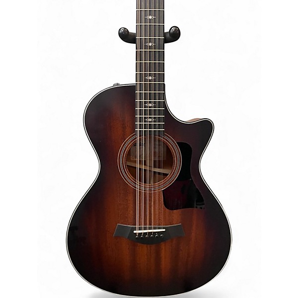 Used Taylor 362ce 12-Fret Shaded Edge Burst 12 String Acoustic Electric Guitar