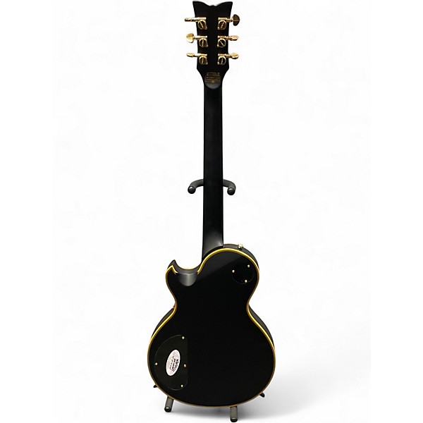 Used Schecter Guitar Research Solo II Custom Black Solid Body Electric Guitar