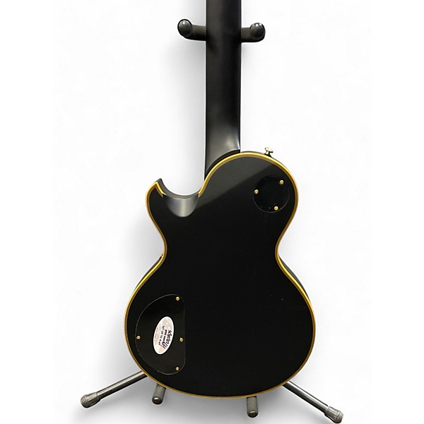 Used Schecter Guitar Research Solo II Custom Black Solid Body Electric Guitar