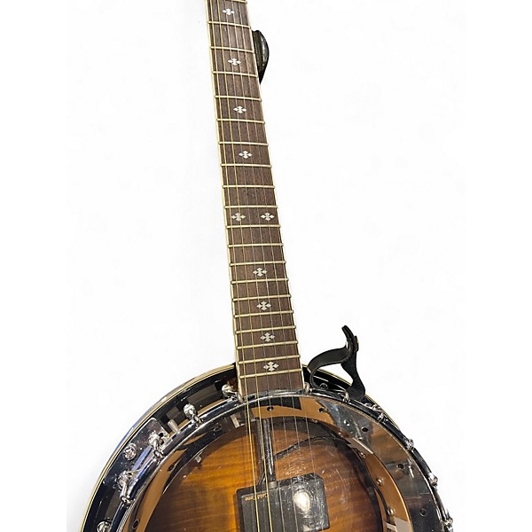 Used Gold Tone GT500 Banjitar 6 String Natural Banjo