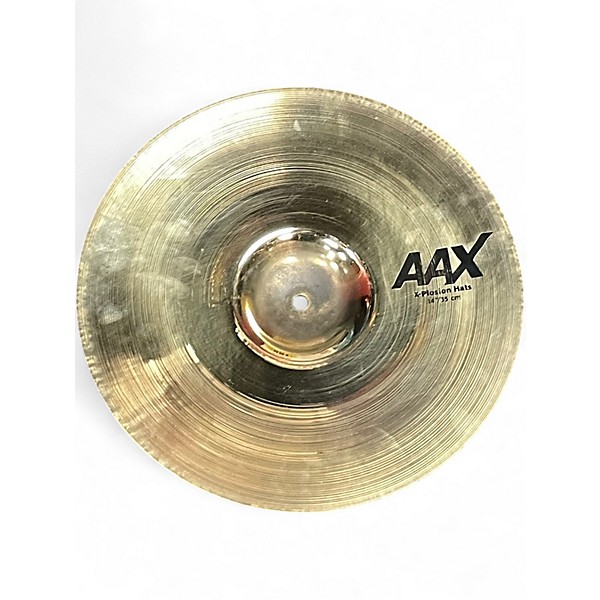 Used SABIAN 14in AAX Xplosion Hi Hat Pair Cymbal