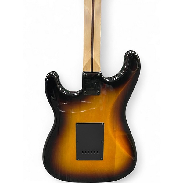 Used 2024 Squier Bullet Stratocaster 2 Tone Sunburst Solid Body Electric Guitar