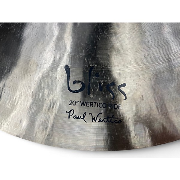 Used Dream 20in Bliss Wertigo Flat Ride Cymbal