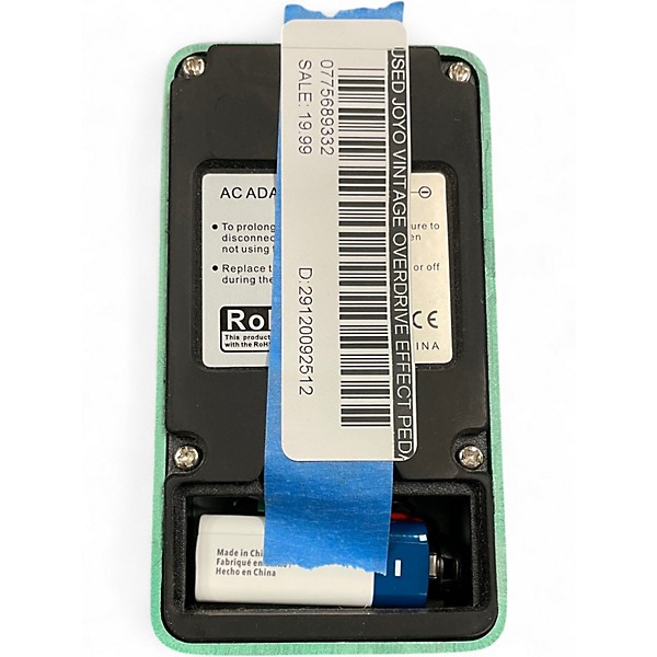 Used Joyo Vintage Overdrive Effect Pedal