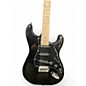 Used Glarry S Style Black Solid Body Electric Guitar