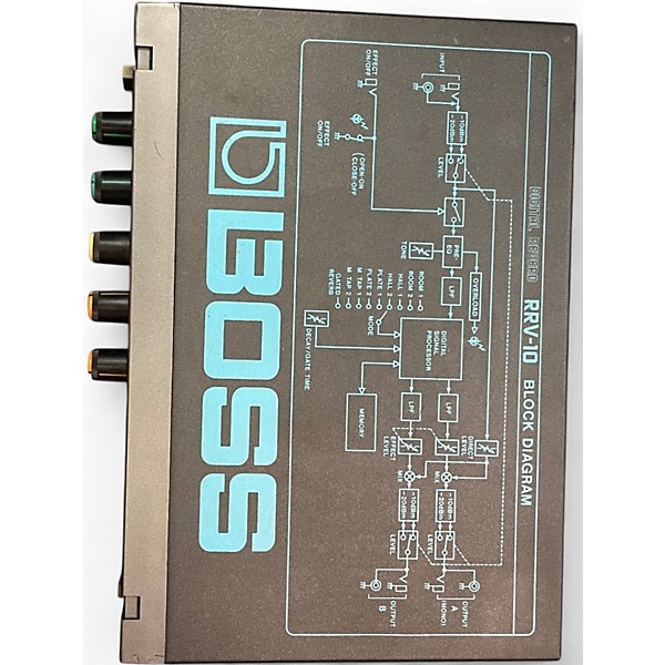 Used BOSS RRV10 Effect Pedal