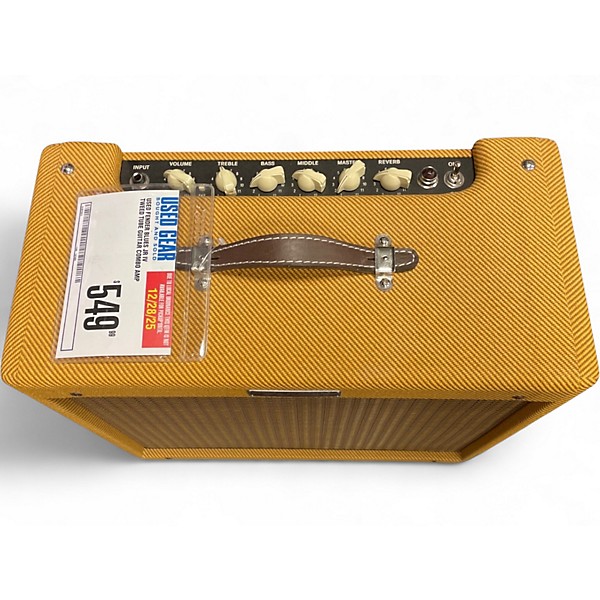 Used Fender Blues Jr IV tweed Tube Guitar Combo Amp
