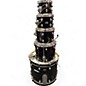 Used Aoytte 5 Piece CUSTOM PIANO BLACK Drum Kit thumbnail