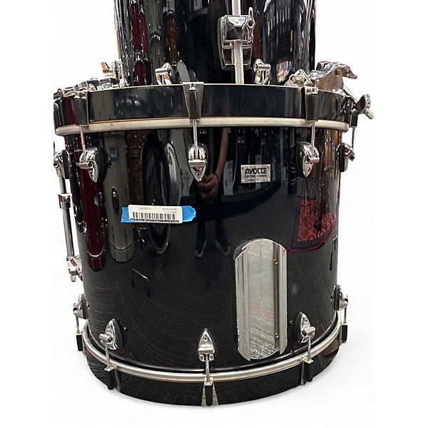 Used Aoytte 5 Piece CUSTOM PIANO BLACK Drum Kit