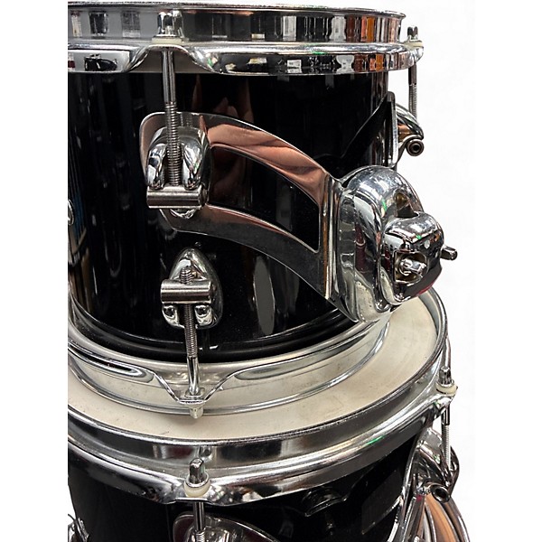 Used Aoytte 5 Piece CUSTOM PIANO BLACK Drum Kit