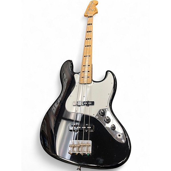 Used Fender Geddy Lee Signature Jazz Bass Black Electric Bass Guitar
