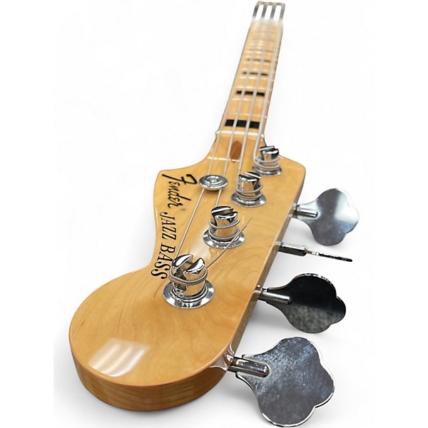 Used Fender Geddy Lee Signature Jazz Bass Black Electric Bass Guitar