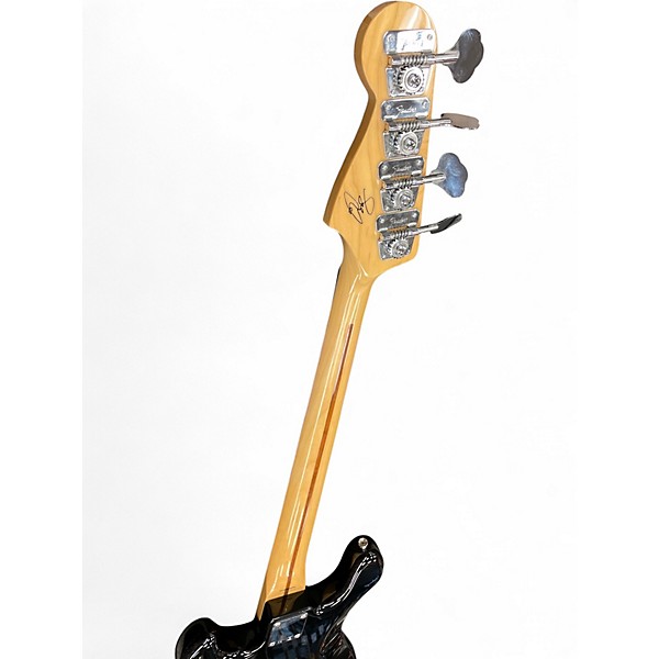 Used Fender Geddy Lee Signature Jazz Bass Black Electric Bass Guitar