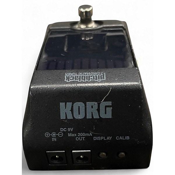 Used KORG PB01 Pitchblack Chromatic Tuner Pedal