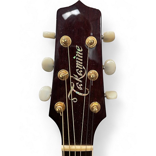 Used Takamine JJ325SRC12 John Jorgenson Signature Satin Red 12 String Acoustic Electric Guitar