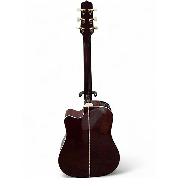 Used Takamine JJ325SRC12 John Jorgenson Signature Satin Red 12 String Acoustic Electric Guitar