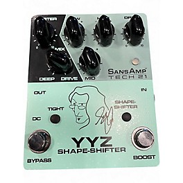 Used Tech 21 Geddy Lee YYZ Signature SansAmp Bass Drive VGC Bass Effect Pedal