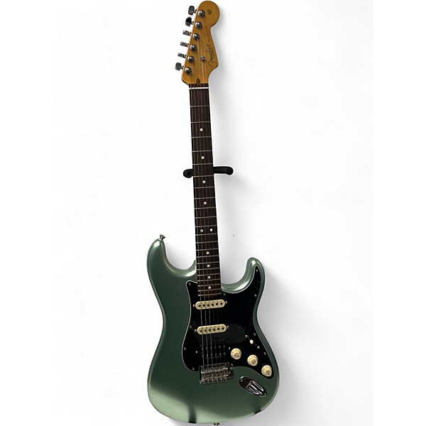 Used Fender American Professional II Stratocaster MYSTIC SURF GREEN Solid Body Electric Guitar