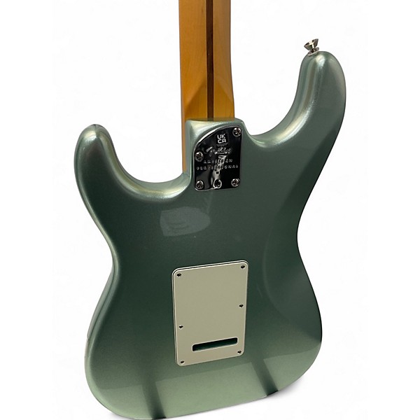 Used Fender American Professional II Stratocaster MYSTIC SURF GREEN Solid Body Electric Guitar