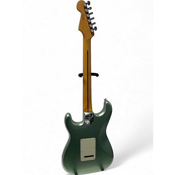Used Fender American Professional II Stratocaster MYSTIC SURF GREEN Solid Body Electric Guitar