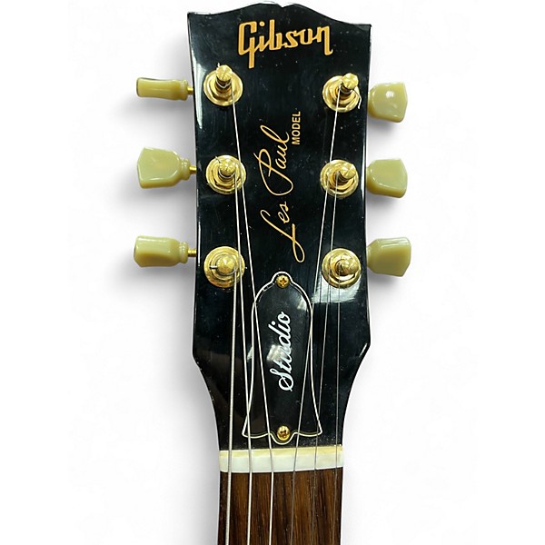 Used 2009 Gibson Les Paul Studio Wine Red Solid Body Electric Guitar