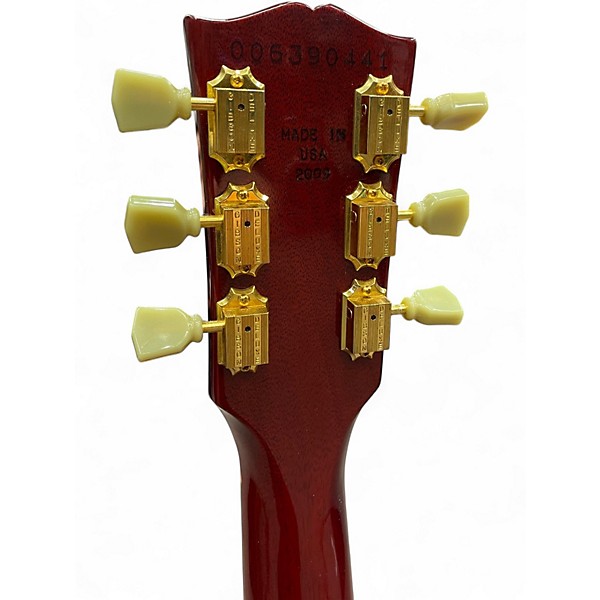 Used 2009 Gibson Les Paul Studio Wine Red Solid Body Electric Guitar