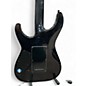 Used ESP LTD MH-1000ET Trans Black Solid Body Electric Guitar