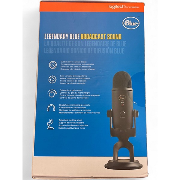 Used Blue Yeti USB Microphone