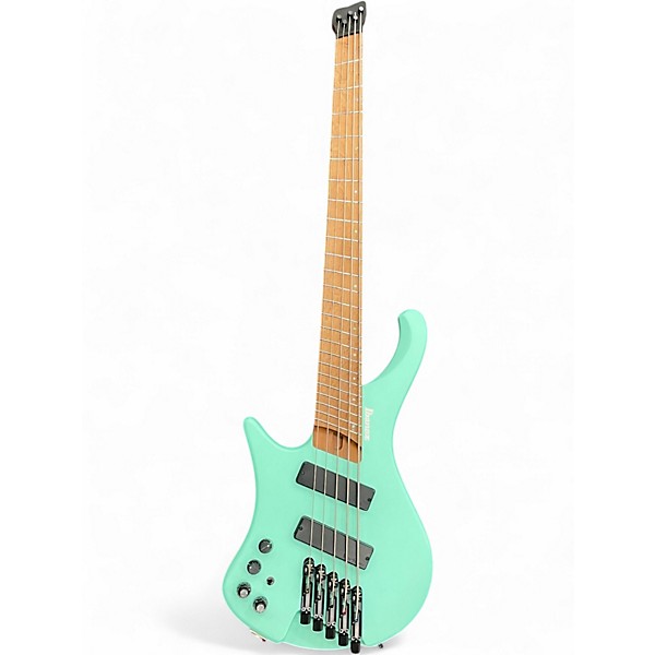 Used Ibanez EHB1005MSL Seafoam Green Electric Bass Guitar