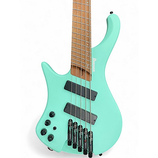 Used Ibanez EHB1005MSL Seafoam Green Electric Bass Guitar