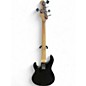 Used Sterling by Music Man STINGRAY 5 Black Electric Bass Guitar