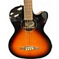 Used Fender FA450CE 3 Tone Sunburst Acoustic Bass Guitar