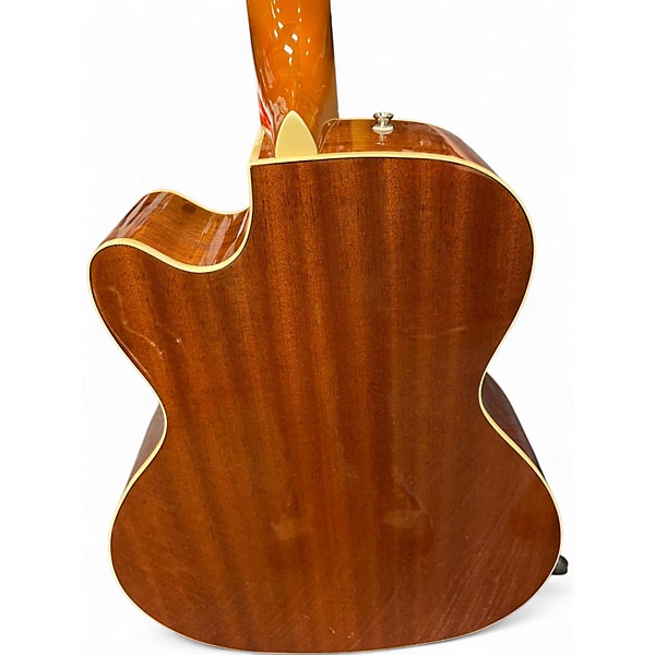 Used Fender FA450CE 3 Tone Sunburst Acoustic Bass Guitar